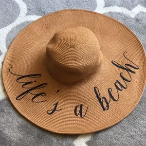 life's a beach hat